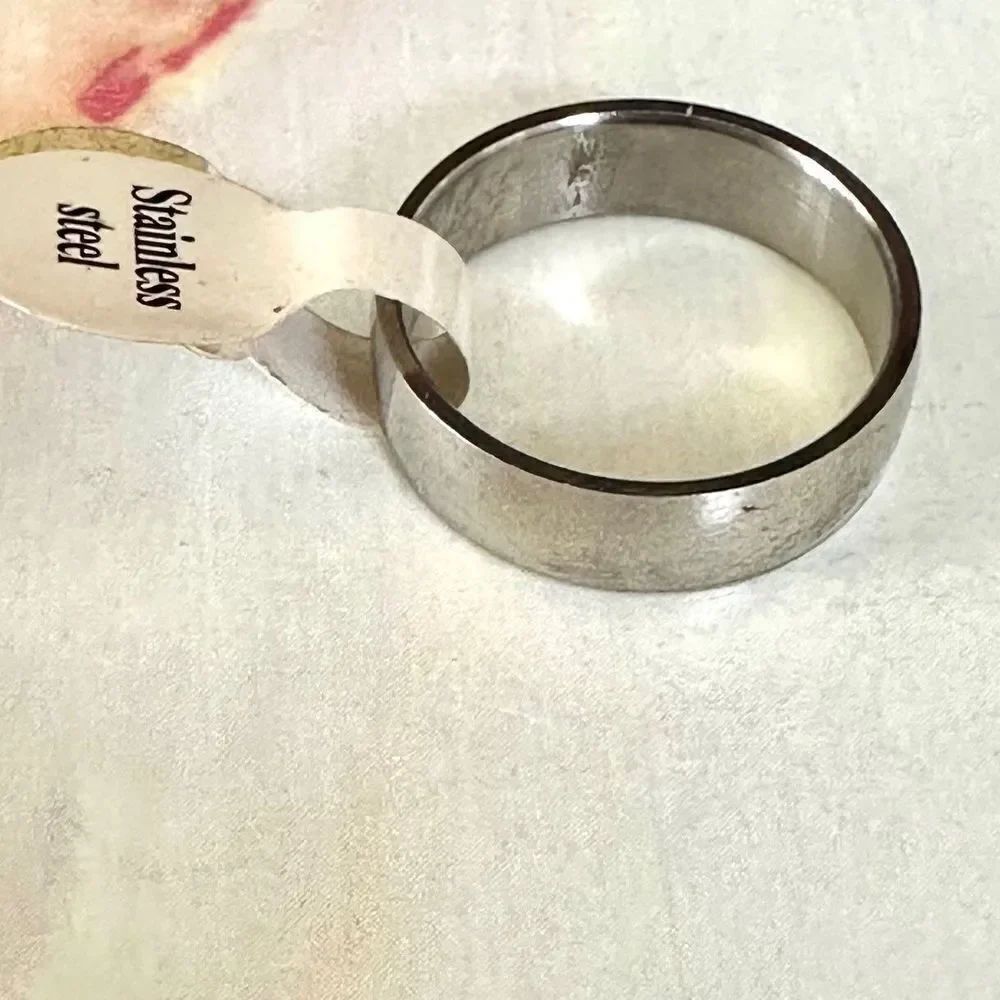 Men’s stainless steel ring